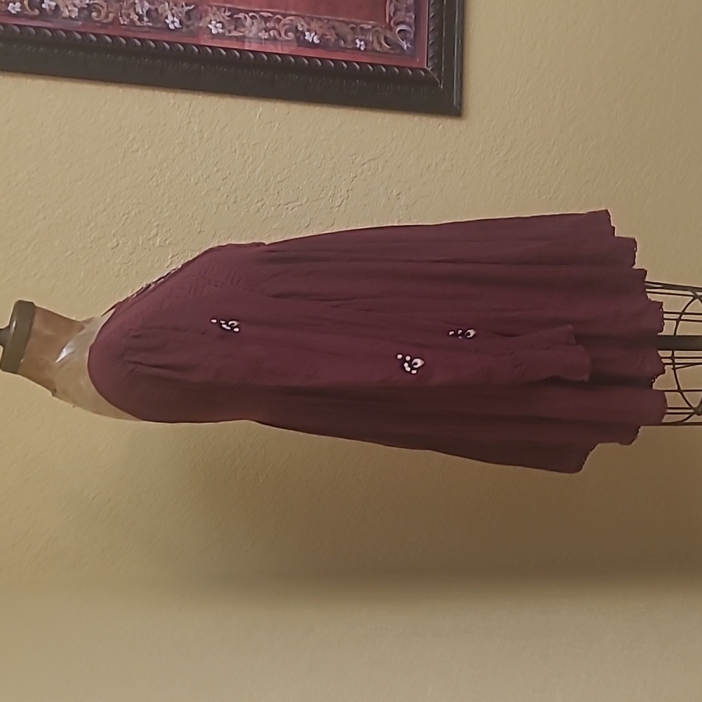 FREE PEOPLE Mohave Embroidered Woven Mini Dress Size S - Picture 7 of 10